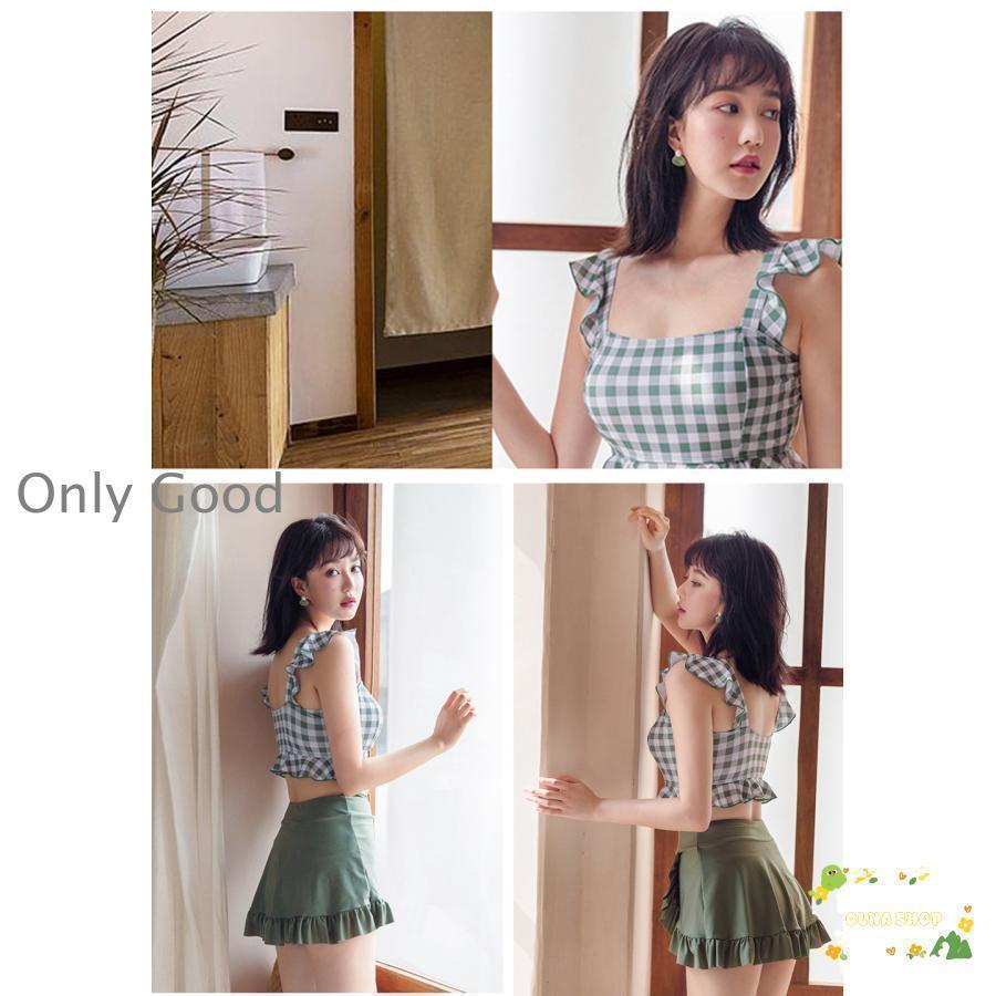 水着 レディース 体型カバー ビキニ 水着 2点セット かわいい おしゃれ セパレート 可愛い カバーアップ 露出控えめ ママ水着 10代 20代 30代 40代 | ブランド登録なし | 13