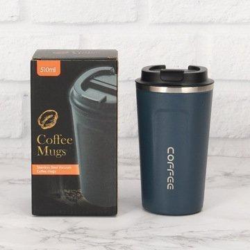 タンブラー コーヒーカップ 保温保冷 保温 ステンレス製 水筒 マグカップ ボトル コンパクト 軽量 ワンタッチオープン式 蓋付き 滑り止め | ブランド登録なし | 02