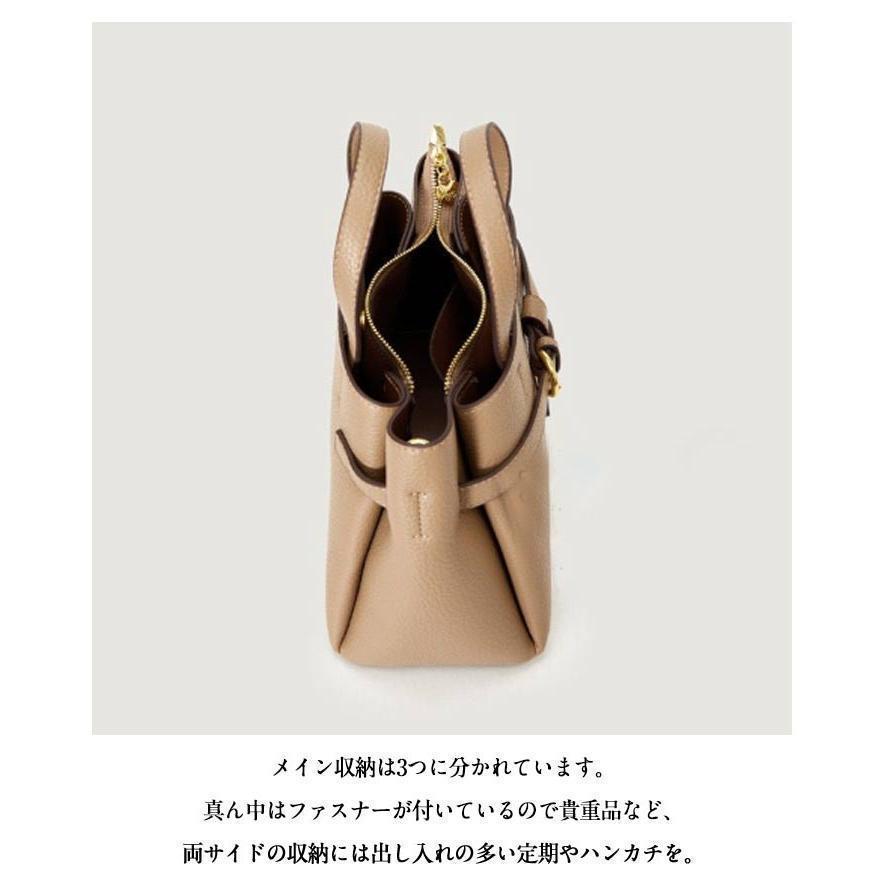 ハンドバッグ 本革 レディース バッグ ベルトデザイン セレモニーバッグ 入園式 卒園式 卒業式 入学式 結婚式 かばん ショルダーバッグ 斜めがけ | ブランド登録なし | 18