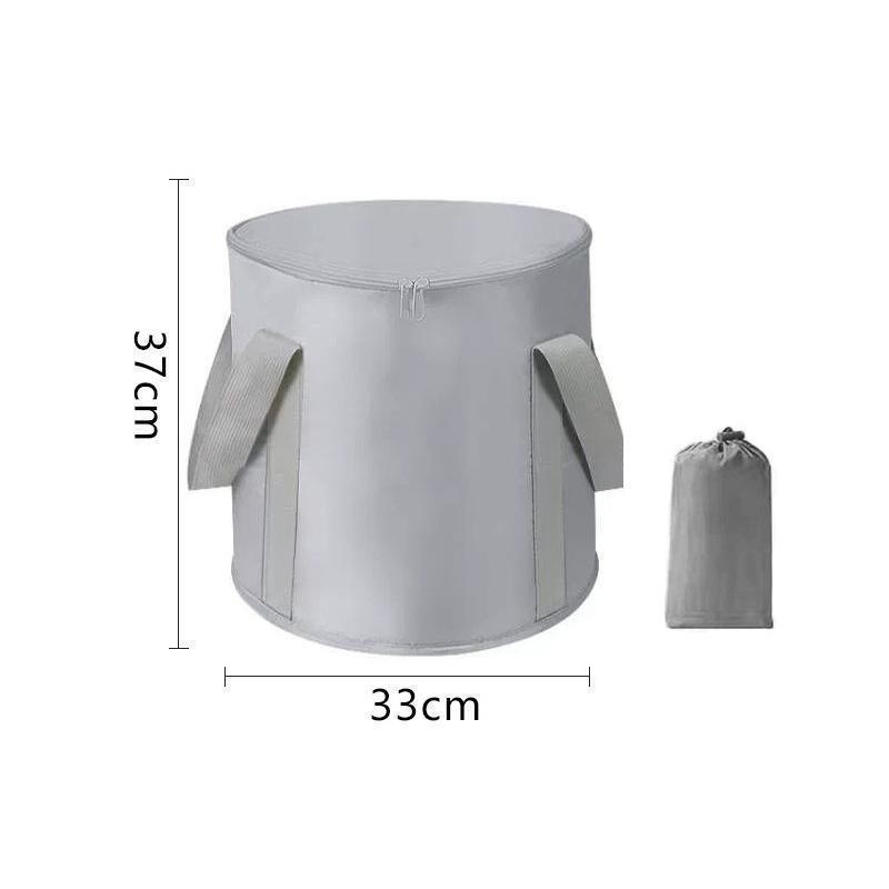 足湯 バケツ 足湯器 フットバス 折りたたみ 冷めない 蓋つき エステ 足浴 フットケア 疲労軽減 足冷え性対策 血液循環 あし湯 家庭用 ッズ | ブランド登録なし | 01