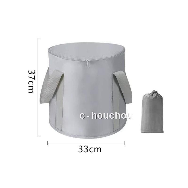 足湯 バケツ 足湯器 フットバス 折りたたみ 冷めない 蓋つき エステ 足浴 フットケア 疲労軽減 足冷え性対策 血液循環 あし湯 家庭用 ッズ | ブランド登録なし | 04