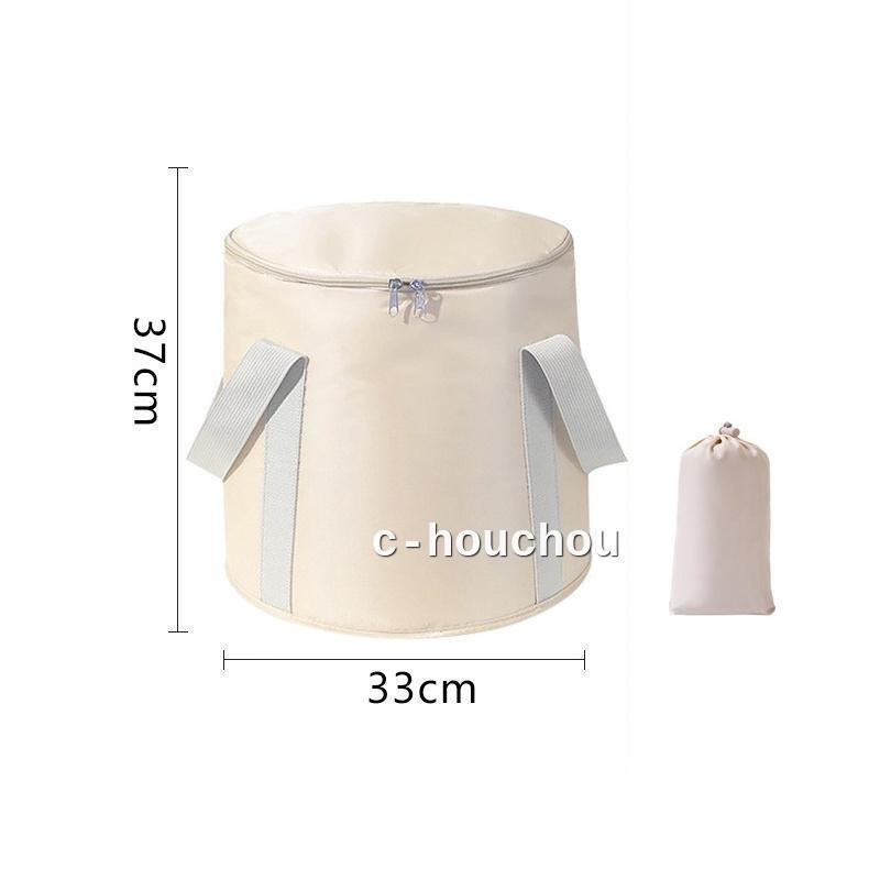 足湯 バケツ 足湯器 フットバス 折りたたみ 冷めない 蓋つき エステ 足浴 フットケア 疲労軽減 足冷え性対策 血液循環 あし湯 家庭用 ッズ | ブランド登録なし | 05