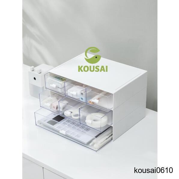 収納ケース 積み重ね 文房具収納 引き出し レターケース 収納BOX デスク収納 A5 小物収納ケース 透明 小物入れ 書類ケース 卓上 机上 | ブランド登録なし | 01