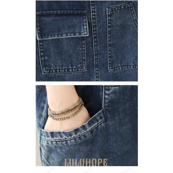 サロペット メンズ オーバーオール サロペットデニムパンツ パンツ 春夏秋 作業服 作業着 涼しい つなぎ 作業服 | ブランド登録なし | 06