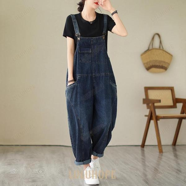 サロペット メンズ オーバーオール サロペットデニムパンツ パンツ 春夏秋 作業服 作業着 涼しい つなぎ 作業服 | ブランド登録なし | 07