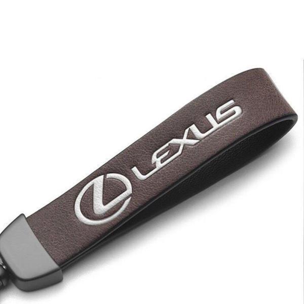 レクサス車用 スマートキーケース LEXUS 革製 レザー 革 保護カバー キーカバー アクセサリー キーホルダー おすすめ 革製 高級仕上 | ブランド登録なし | 06