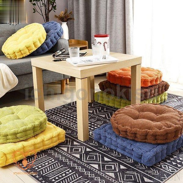 座布団 50×50cm おしゃれ 可愛い 無地 業務用座布団 父の日 母の日 | ブランド登録なし | 01