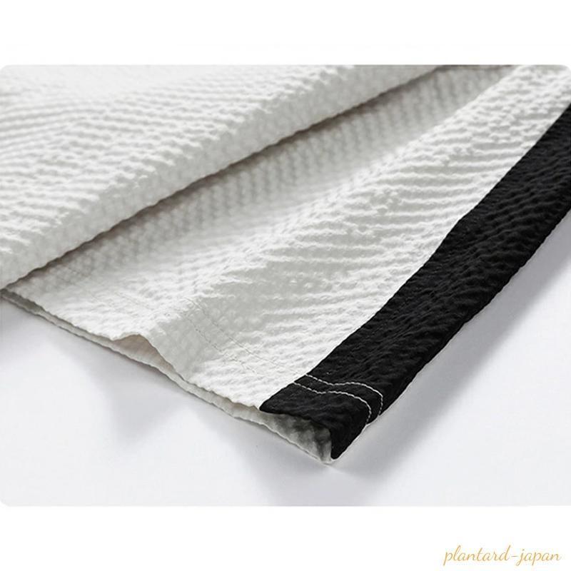 ハイネック 半袖 メンズ ゴルフ ゴルフウェア ポロシャツ モックネックシャツ ハーフジップ 半袖シャツ アノラック プルオーバーパーカー フーディー | ブランド登録なし | 10