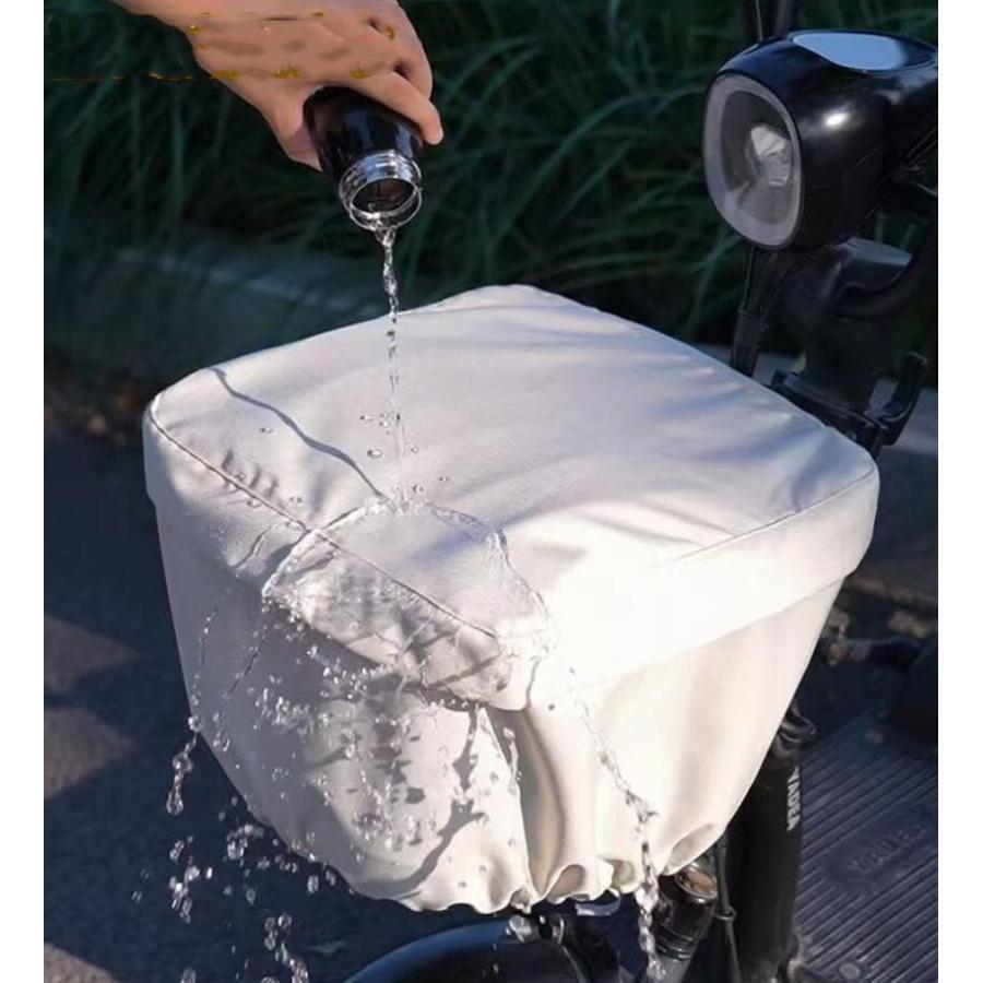 自転車カゴカバー 前用 電動自転車 大きい フロントバスケットカバー 前カゴ 前カゴカバー レインカバー 荷物 自 | ブランド登録なし | 05