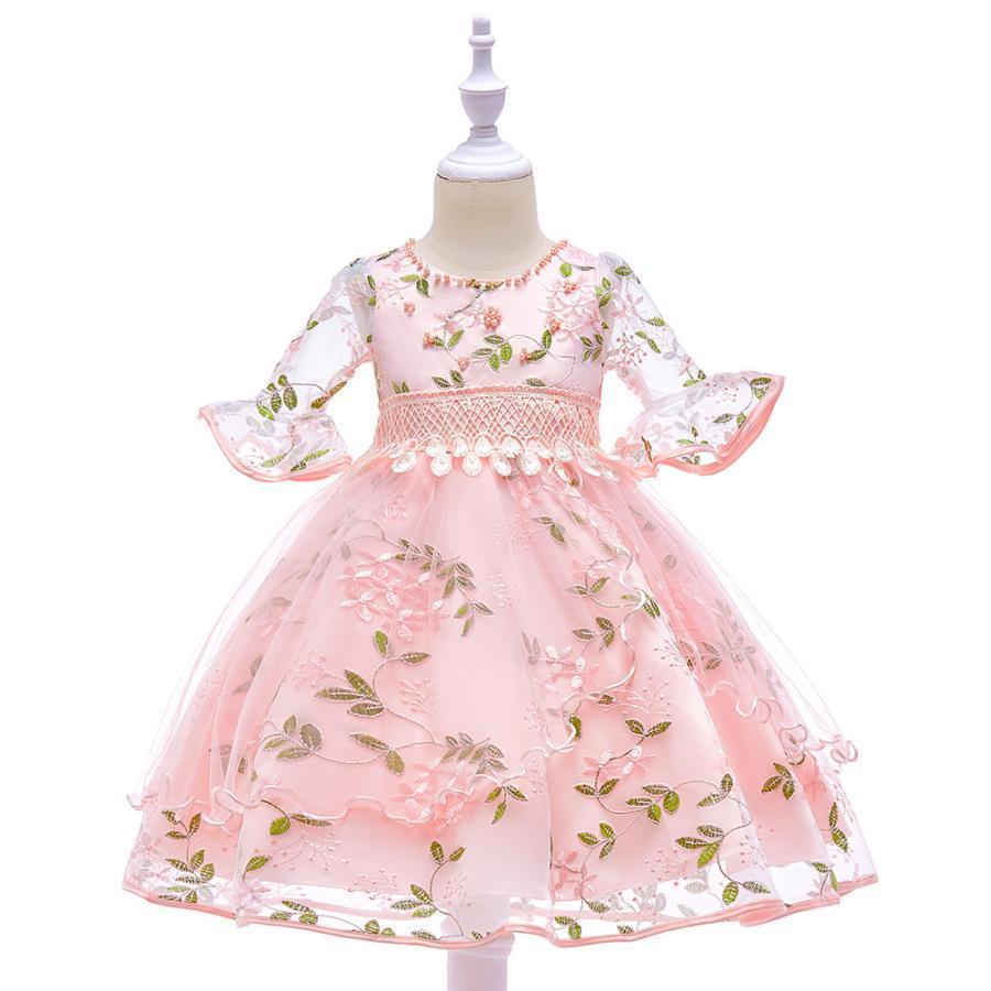 子供ドレス フォーマル ピアノ発表会キッズ ジュニアドレス 子供服 女の子 ワンピース 七五三 結婚式 記念日 誕生日110 120 130 140 | ブランド登録なし | 06