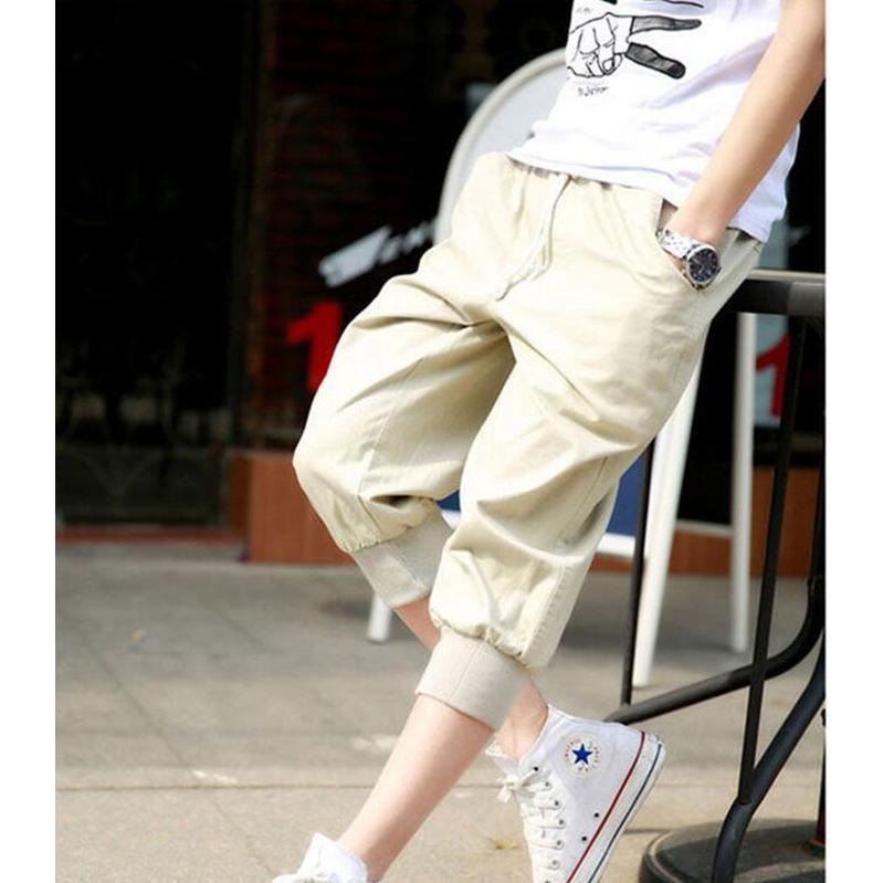 クロップドパンツ ハーフパンツ メンズ 七分丈パンツ 7分丈 スポーツウエア 膝下 春 夏 涼しい ショート イージーパンツ 速乾 リラックス | ブランド登録なし | 15