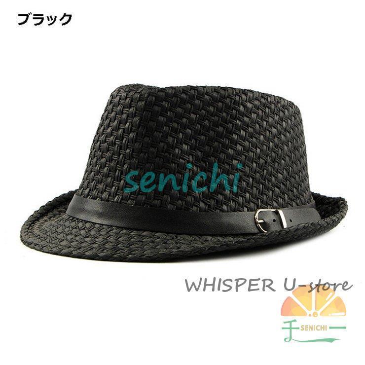 夏帽子 メンズ HAT 夏 ペーパーハット 春 大きいサイズ ハット おしゃれ 麦わら帽子 コーデ50代 40代 30代 中折れ ハット 通気 | ブランド登録なし | 06
