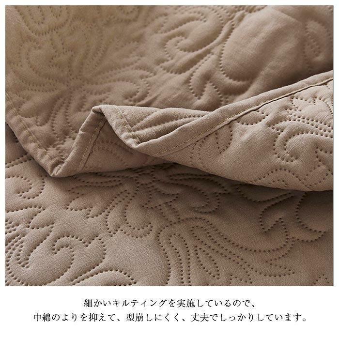 ベッドカバー キルト キルティング 綿 3点セット ベッドカバー シート 枕カバー　マルチカバー ベッドキルト ベッドスプレッド ブランケット | ブランド登録なし | 14