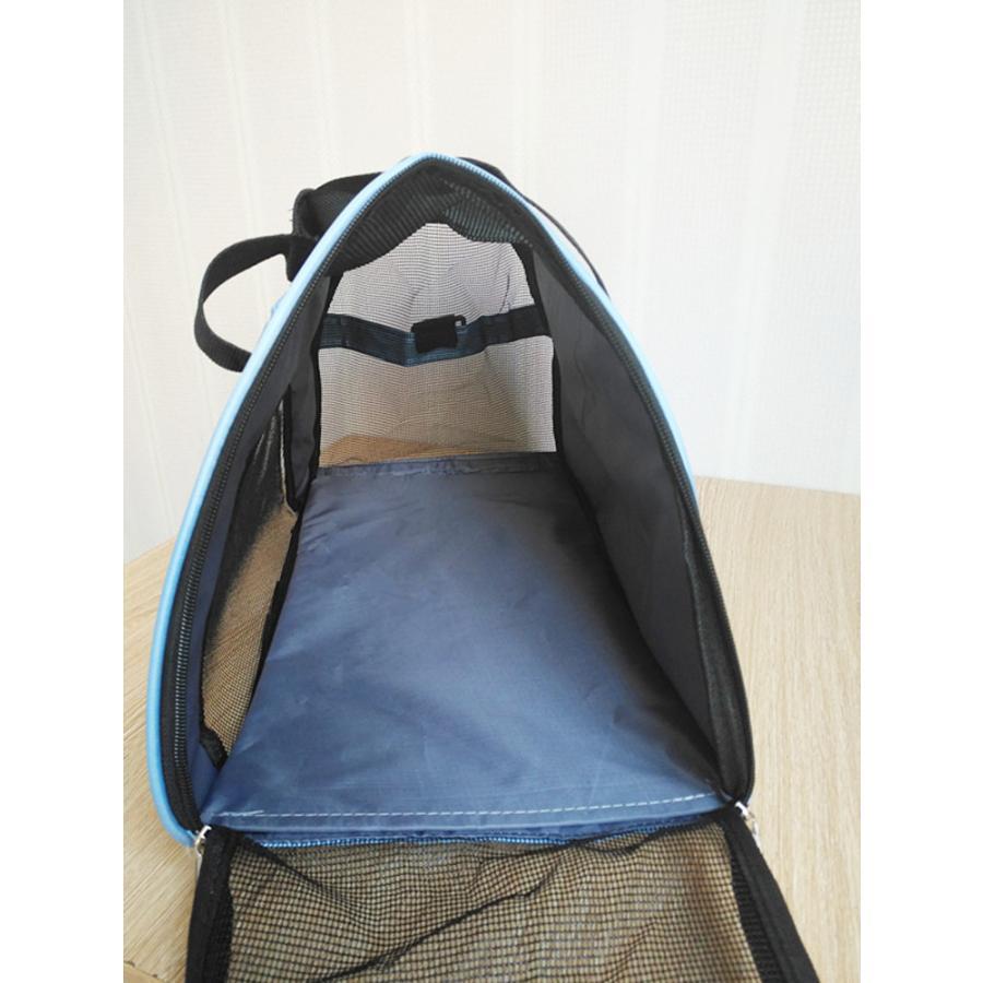 ペット用 キャリーバッグ ショルダー 猫・小型犬用 折りたたみ可 お出かけ用 トートバッグ ２way おしゃれ 通気性良い お散歩 スリングバッグ | ブランド登録なし | 16