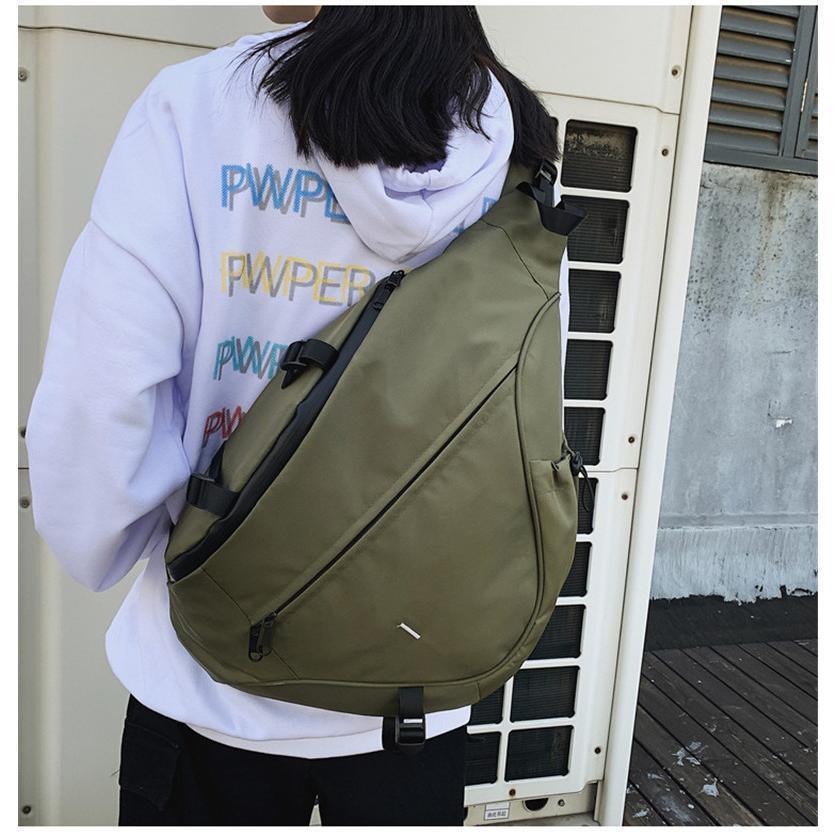 ボディバッグ ショルダーバッグ メンズ レディース ワンショルダー 斜めがけ 大容量 A4 スマホバッグ ミニリュック ウエストバッグ 多機能 | ブランド登録なし | 16