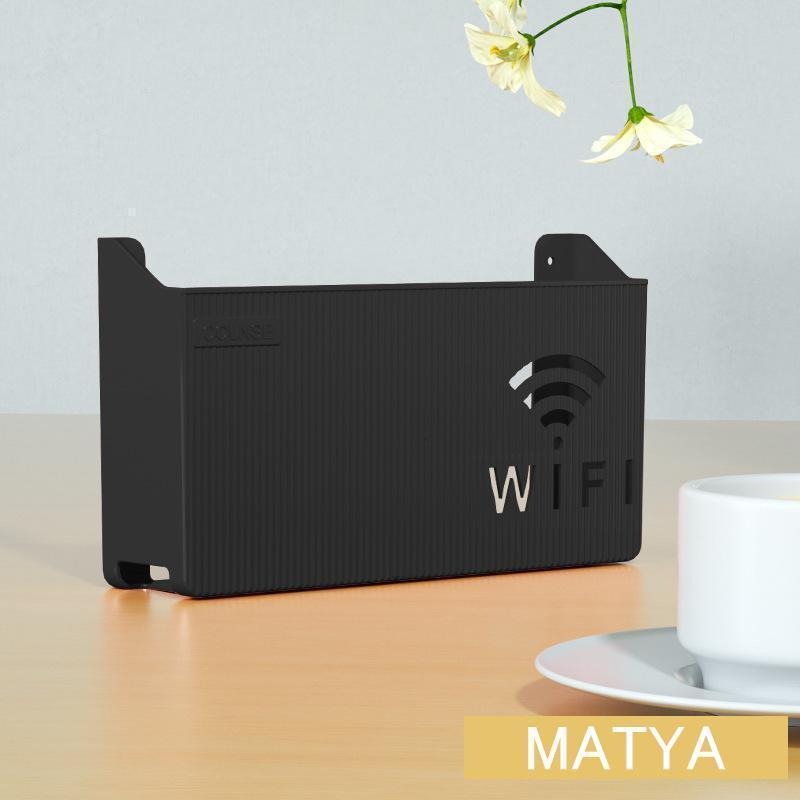 ルーター収納ボックス ケーブルボックス 収納 壁面収納 壁掛け Wi-Fiルーター 配線整理 すっきり 整理用品 整理整頓 シンプル おしゃれ | ブランド登録なし | 02