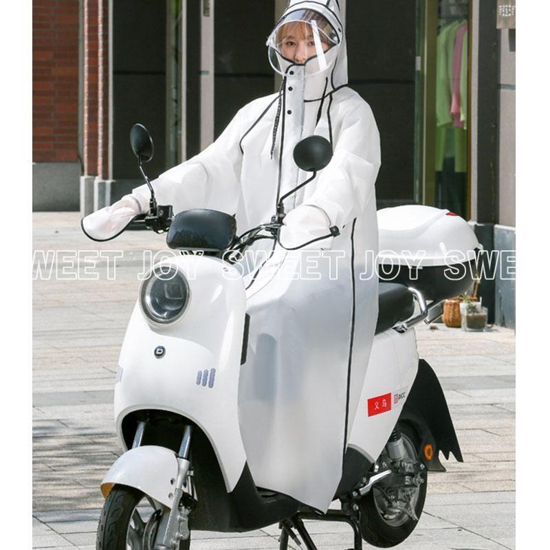 レインコート 自転車 レインポンチョ レディース メンズ ロング丈 防水 通勤 通学用 リュック レインウェア 自転車用カッパ レインコート バイク用 | ブランド登録なし | 11