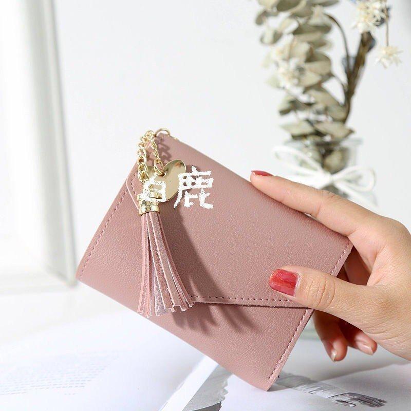 二つ折り財布 レディース ミニ財布 安い ギフト ファスナー 軽量 コンパクト 小銭入れ カード入れ ポーチ 男女兼用 |  | 04