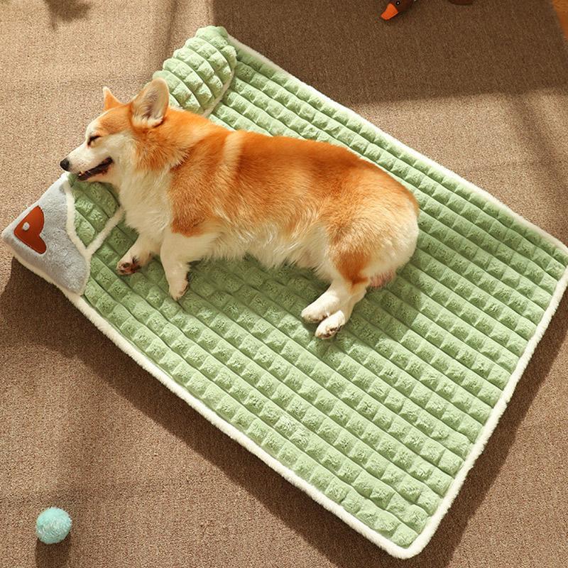 ペットベッド クッション 犬 猫 小型犬 中型犬 大型犬 冬用 暖かい ふわふわ もふもふ ペット用ベッド 洗える 寝袋 ペットソファ 寒さ対策 |  | 02