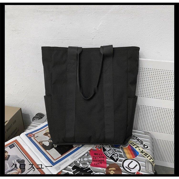 トートバッグ メンズ 縦長 a4 ナイロンバッグ トート 大きめ ビジネス 通勤バッグ おしゃれ 大学生 軽い 男性 鞄 大人 カジュアル シンプル |  | 09
