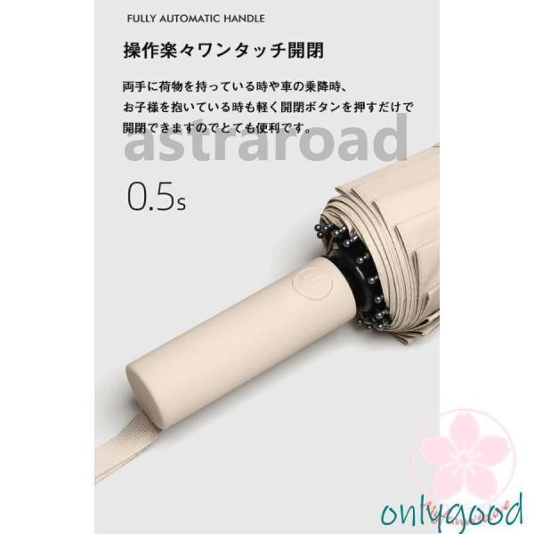 頑丈な16本骨日傘 折りたたみ 完全遮光 UVカット 折りたたみ傘 100％ 遮光 レディース 自動開閉 雨傘 遮熱 強撥水 折り畳み傘 大きい 耐風 | ブランド登録なし | 04