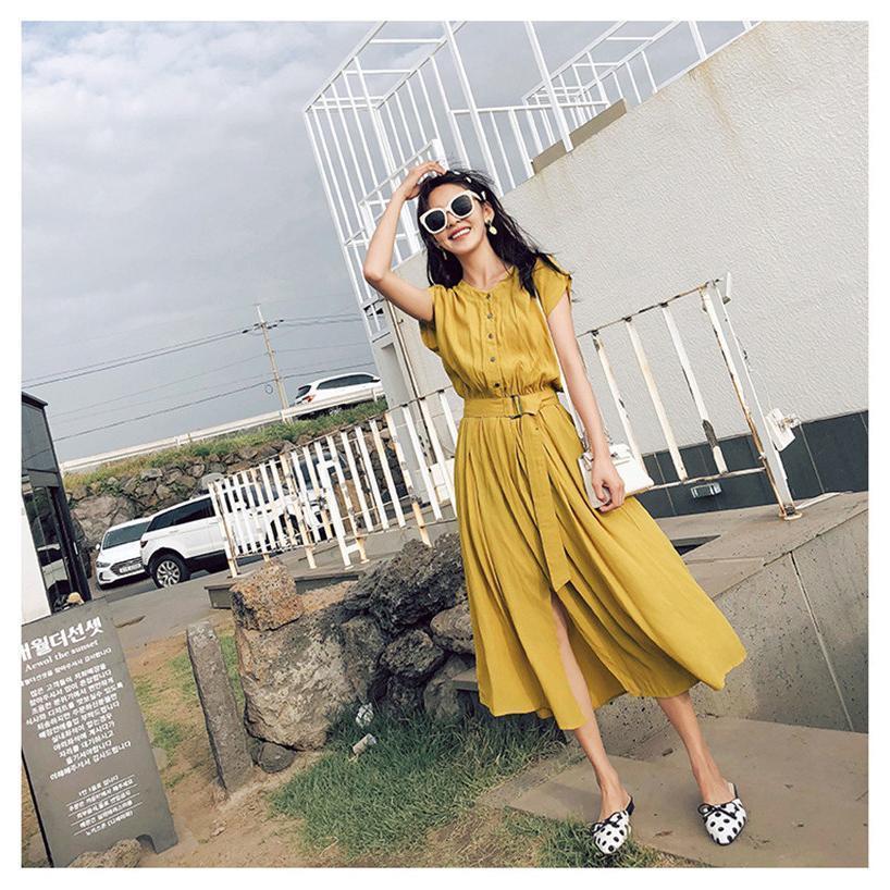 ワンピース レディース 半袖 ロング丈 シフォン 可愛い 夏 体型カバー ゆったり 通勤 きれいめ おしゃれ 着痩せ 無地 40代 50代 涼しい | ブランド登録なし | 11