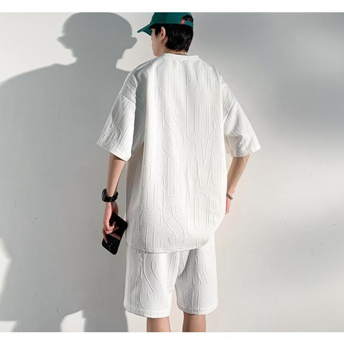 セットアップ メンズ 上下セット 夏 ゆったり tシャツ ハーフパンツ カジュアル 涼しい涼しい カジュアル シンプル | ブランド登録なし | 13