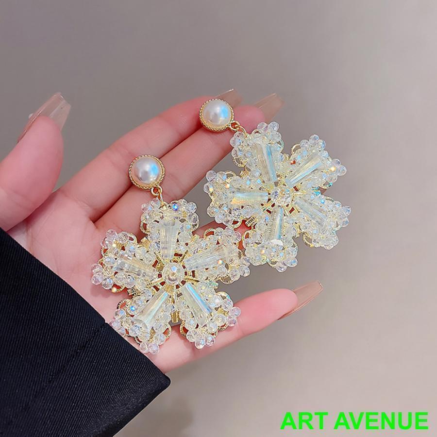 フラワーピアス 大きめ花モチーフ ピアス | ブランド登録なし | 06