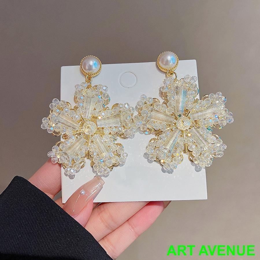 フラワーピアス 大きめ花モチーフ ピアス | ブランド登録なし | 07
