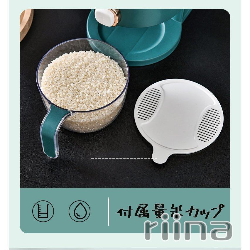 米びつ 自動 計量 5kg 10kg お米 収納 無洗米対応 米びつケース 台所 キッチン 収納 米櫃 コンパ クト 省スペース オシャレ 洗え る |  | 10