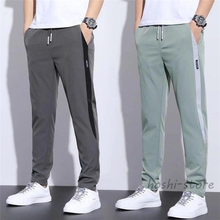 ゴルフパンツ ゴルフウェア メンズ パンツ ゴルフパンツ　夏ズボン チノパン メンズ ゴルフパンツ 涼しい ストレッチ チノパン 父の日 無地 | ブランド登録なし | 08