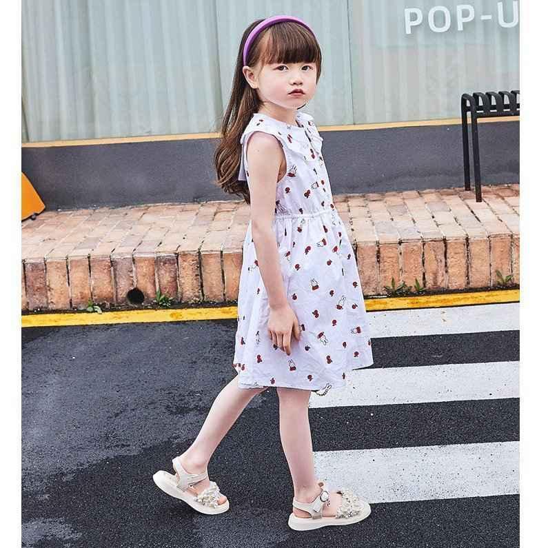 キッズ サンダル 女 女の子 子供 子ども リボン スポーツサンダル ビーチサンダル かわいい おしゃれ 歩きやすい サイズ調節可 | ブランド登録なし | 07