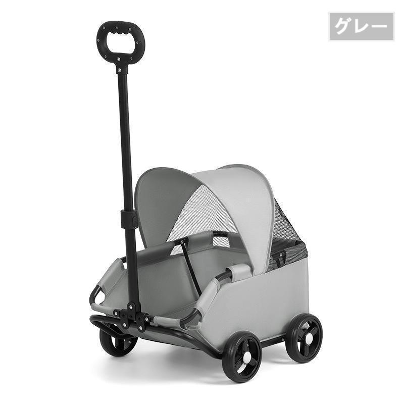 ペットカート 犬 カート 犬カート 猫 ペット用 軽量 コンパクト 4輪 折りたたみ 軽量 便利 外出用 耐荷重10kg 小型犬 低め 高齢者 防水 | ブランド登録なし | 12