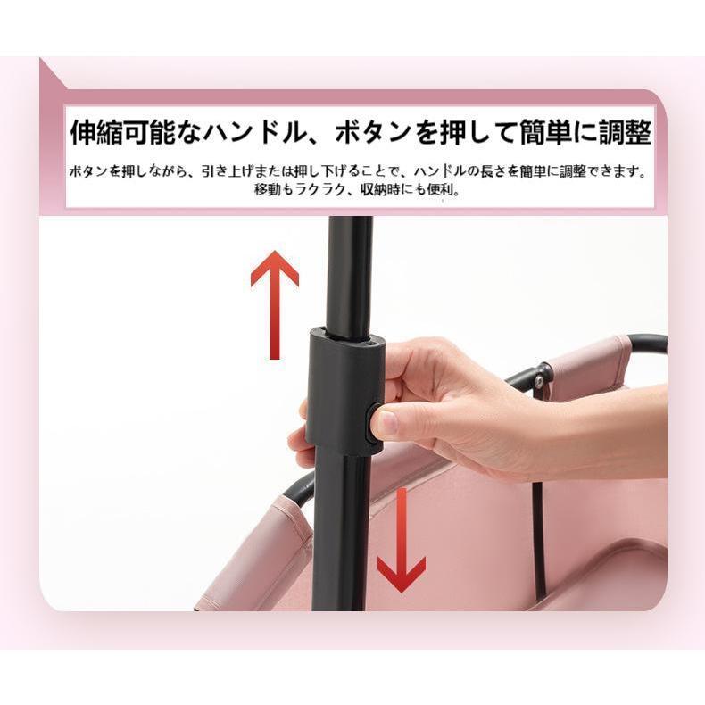 ペットカート 犬 カート 犬カート 猫 ペット用 軽量 コンパクト 4輪 折りたたみ 軽量 便利 外出用 耐荷重10kg 小型犬 低め 高齢者 防水 | ブランド登録なし | 04