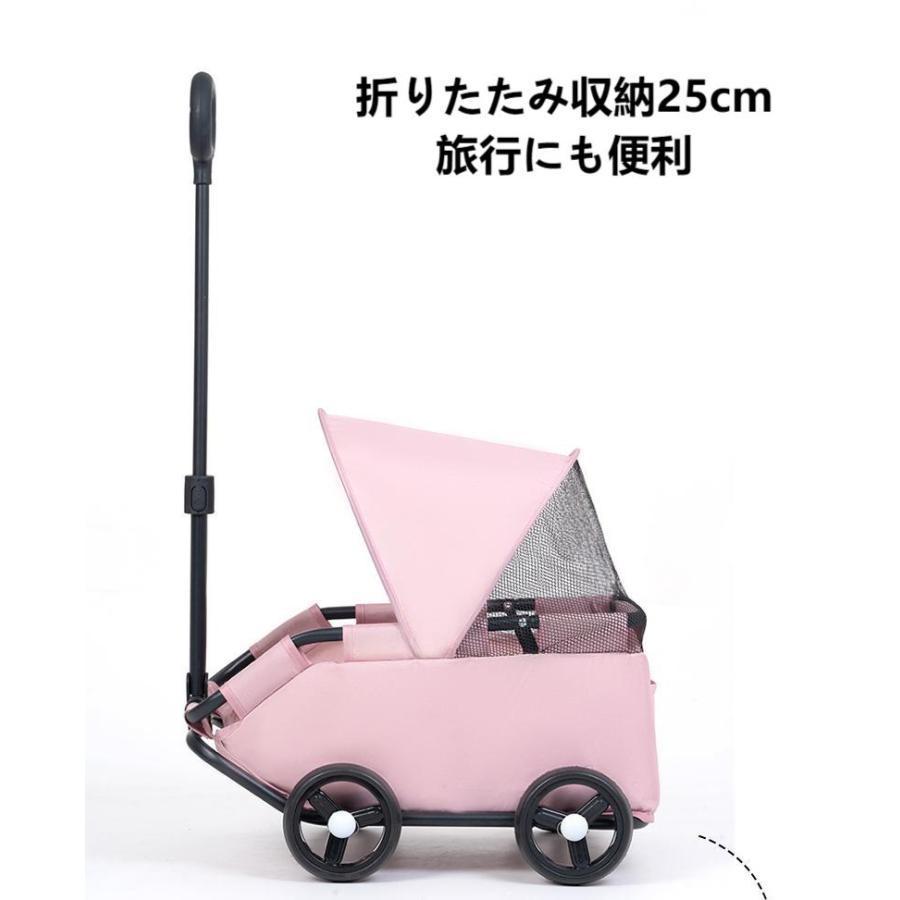 ペットカート 犬 カート 犬カート 猫 ペット用 軽量 コンパクト 4輪 折りたたみ 軽量 便利 外出用 耐荷重10kg 小型犬 低め 高齢者 防水 | ブランド登録なし | 09