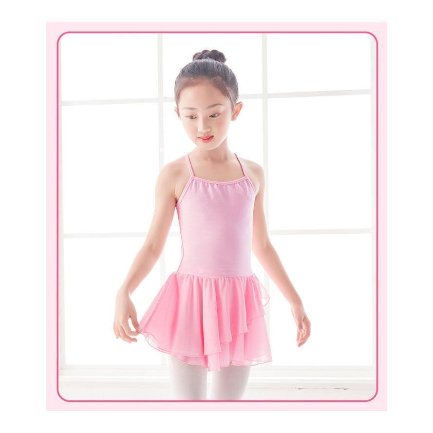 バレエ レオタード 子供 肩紐 ダンス衣装 キッズ ジュニア 女の子 ダンスウェア 新体操 レッスン着 練習着 フィットネス バレエ用品 | ブランド登録なし | 10