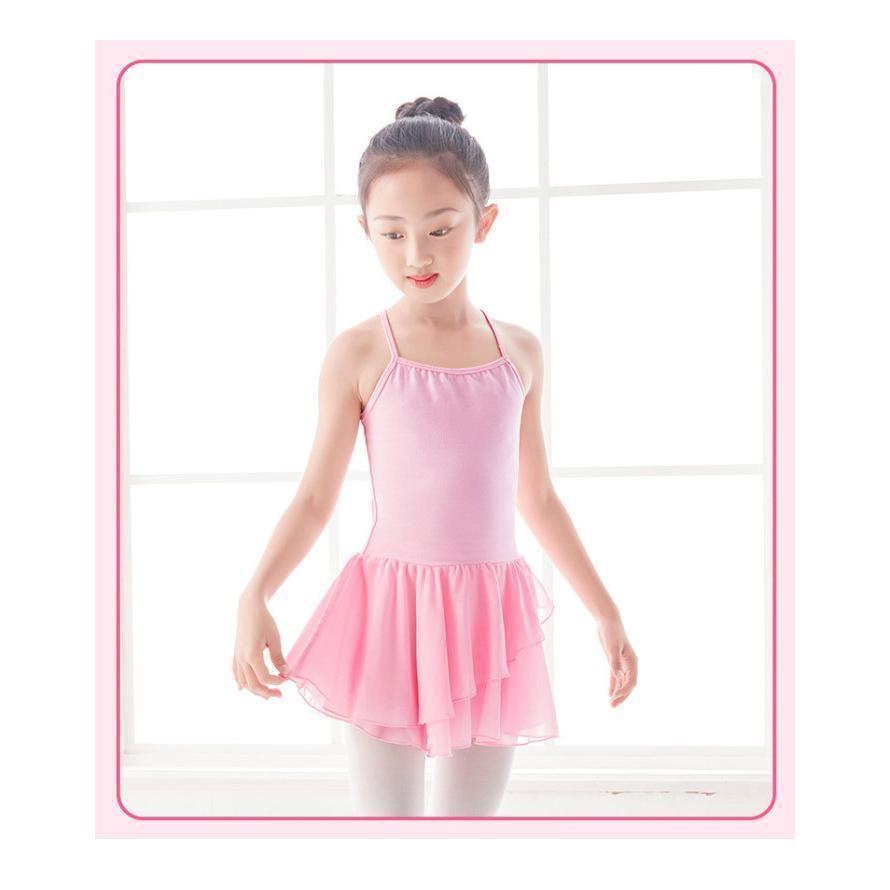 バレエ レオタード 子供 肩紐 ダンス衣装 キッズ ジュニア 女の子 ダンスウェア 新体操 レッスン着 練習着 フィットネス バレエ用品 | ブランド登録なし | 09