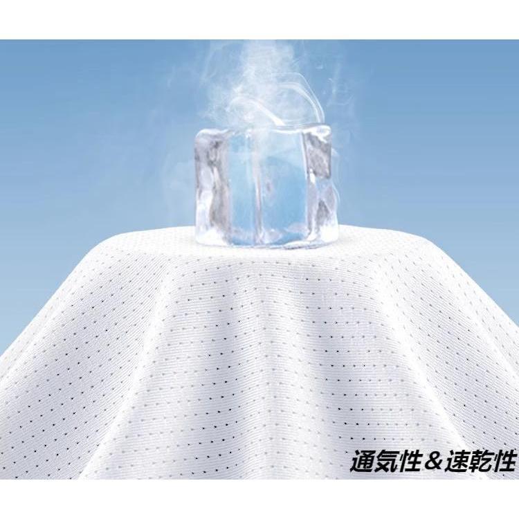 セットアップ メンズ 接触涼感 スポーツセット メッシュ ノースリーブ Tシャツ 速乾 通気性 2点セット 大きいサイズ 吸汗 ショートパンツ 夏 | ブランド登録なし | 07