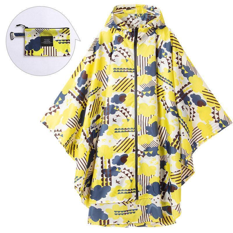 レインコート メンズ レディース 男女兼用 19柄 レインウェア レインポンチョ 大きいサイズ 耐水性 自転車用 アメカジ 登山 雨具 梅雨 撥水 | ブランド登録なし | 10