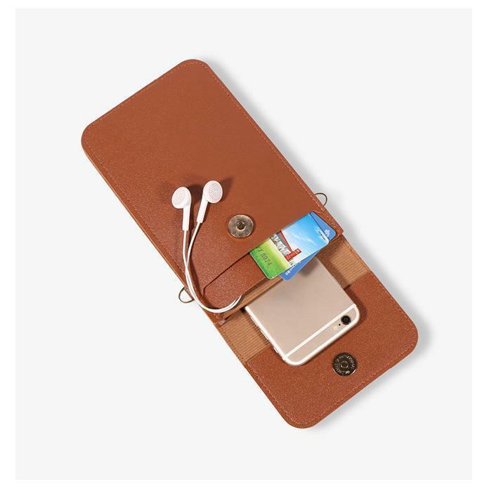 スマホポーチ スマホショルダー レディース 斜めがけ スマホポシェット ミニショルダー 財布 薄型 軽量 縦型 携帯ケース 入れたまま おしゃれ | ブランド登録なし | 09