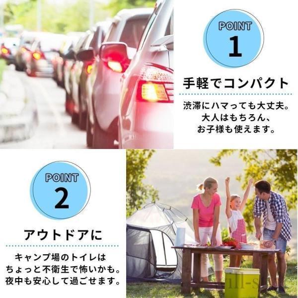 簡易トイレ 男女兼用 携帯トイレ 防災 非常用トイレ 登山 キャンプ アウトドア 震災 地震 断水 ペットボトル携帯トイレ 尿瓶 | ブランド登録なし | 01