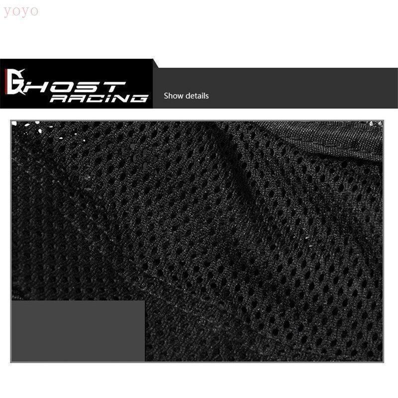 ライダースジャケット　メンズ　メッシュ バイク ジャケット　バイクウェア 春 夏 秋 プロテクター装備　黒 | ブランド登録なし | 15