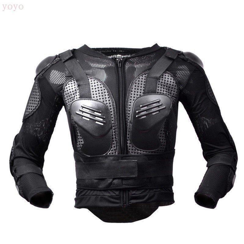 ライダースジャケット　メンズ　メッシュ バイク ジャケット　バイクウェア 春 夏 秋 プロテクター装備　黒 | ブランド登録なし | 03