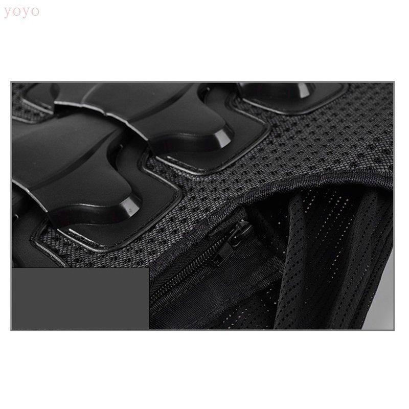 ライダースジャケット　メンズ　メッシュ バイク ジャケット　バイクウェア 春 夏 秋 プロテクター装備　黒 | ブランド登録なし | 09