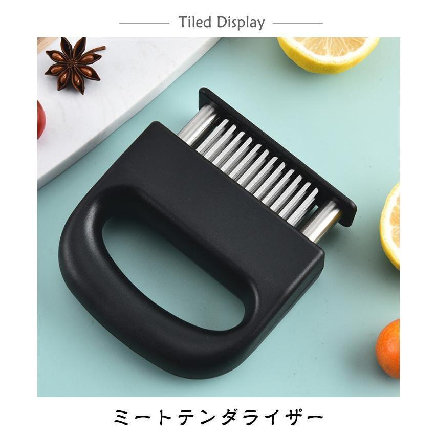 ジャカード ニクサスプロ ステンレス製 48刃 肉すじ切り 肉たたき ミートテンダライザー 肉刺し ステーキ お肉を柔らかく ニクサスプロ キッチンツ | ブランド登録なし | 06