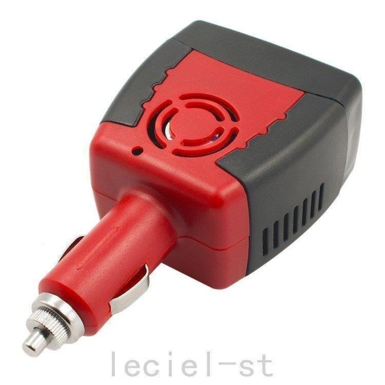 車用 インバーター コンバーター コンセント 110V 220V シガーソケット 変換 AC電源 USB 車 スマホ 12V対応 急速充電 | ブランド登録なし | 03