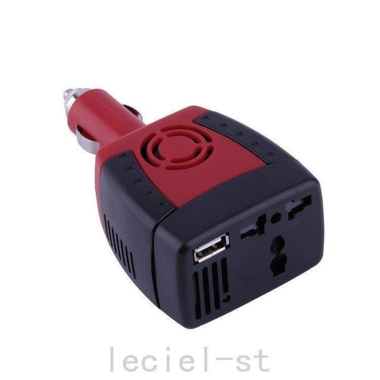 車用 インバーター コンバーター コンセント 110V 220V シガーソケット 変換 AC電源 USB 車 スマホ 12V対応 急速充電 | ブランド登録なし | 05