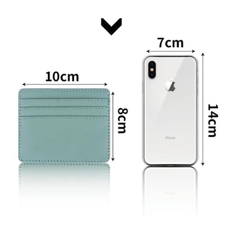 マネークリップ メンズ 財布 二つ折り財布 カードケース 極薄 軽量 スキミング防止 無地 コンパクト ウォレット プレゼント スリム | ブランド登録なし | 10