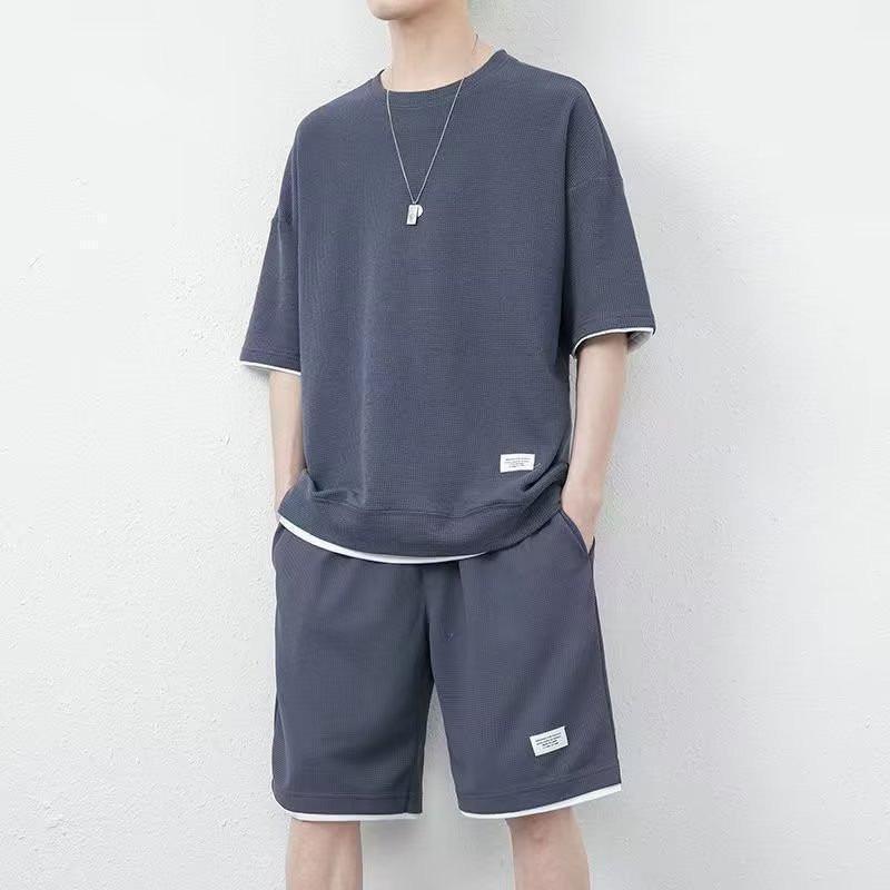 セットアップ メンズ 半袖 Tシャツ ショートパンツ パジャマ ルームウェア 部屋着 ス 半ズボン ジャージ 吸汗速乾 夏服 接触冷感 涼しい |  | 10