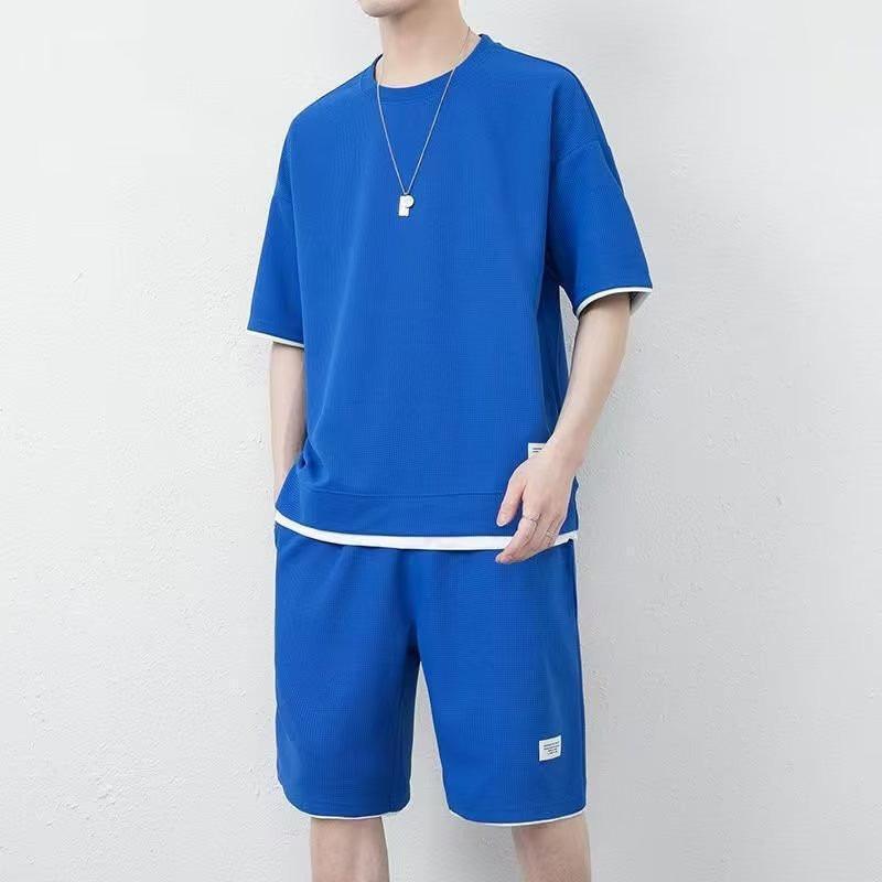 セットアップ メンズ 半袖 Tシャツ ショートパンツ パジャマ ルームウェア 部屋着 ス 半ズボン ジャージ 吸汗速乾 夏服 接触冷感 涼しい |  | 13